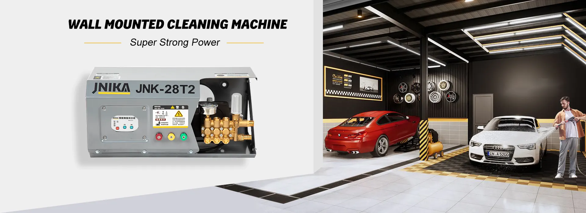 Trung Quốc Máy rửa áp lực cao treo tường 2.4KW Các nhà cung cấp